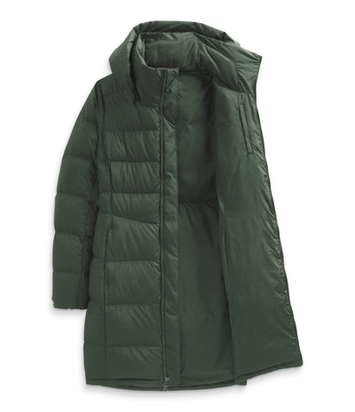 THE NORTH FACE Metropolis Parka Womens Jacket Thyme Sz XL