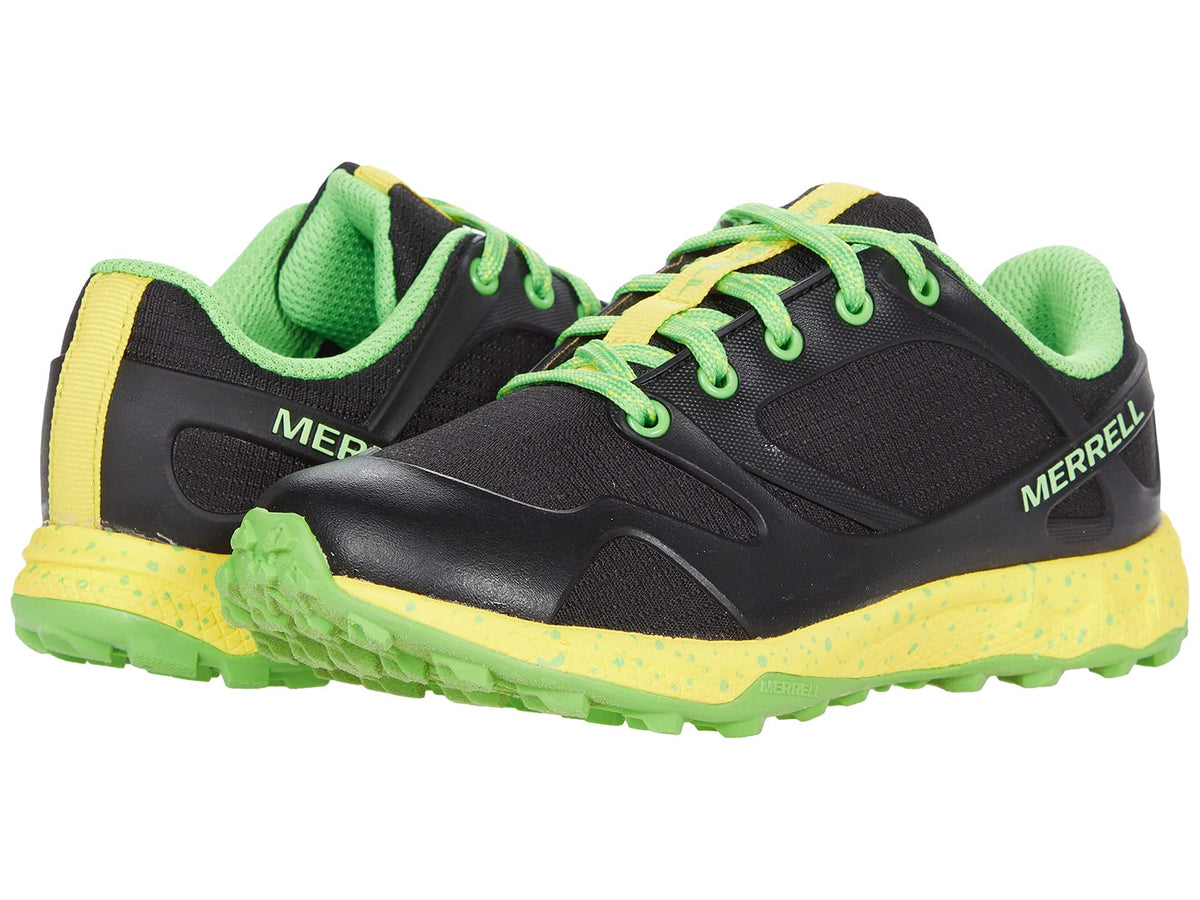 Merrell Boy's Altalight Low (Toddler/Little Kid/Big Kid) Black/Lemon/Lime Rubber/Textile 5.5 Big Kid M