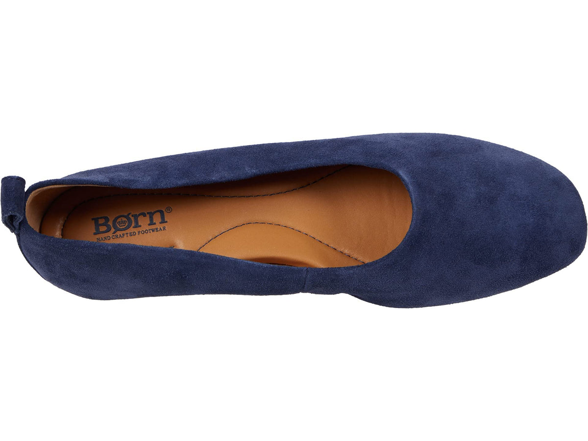 BORN Beca Blue Suede 6.5 M (B)
