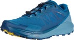 Salomon Men's Sense Ride 3 Trail Running Shoes, Lyons Blue/Smoke Blue/Lemon Zest, 7