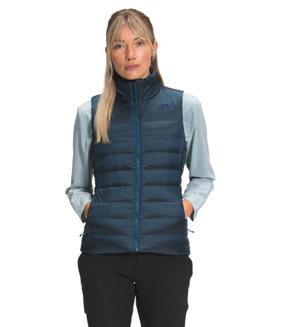 THE NORTH FACE Women's Aconcagua Vest, Monterey Blue, Medium