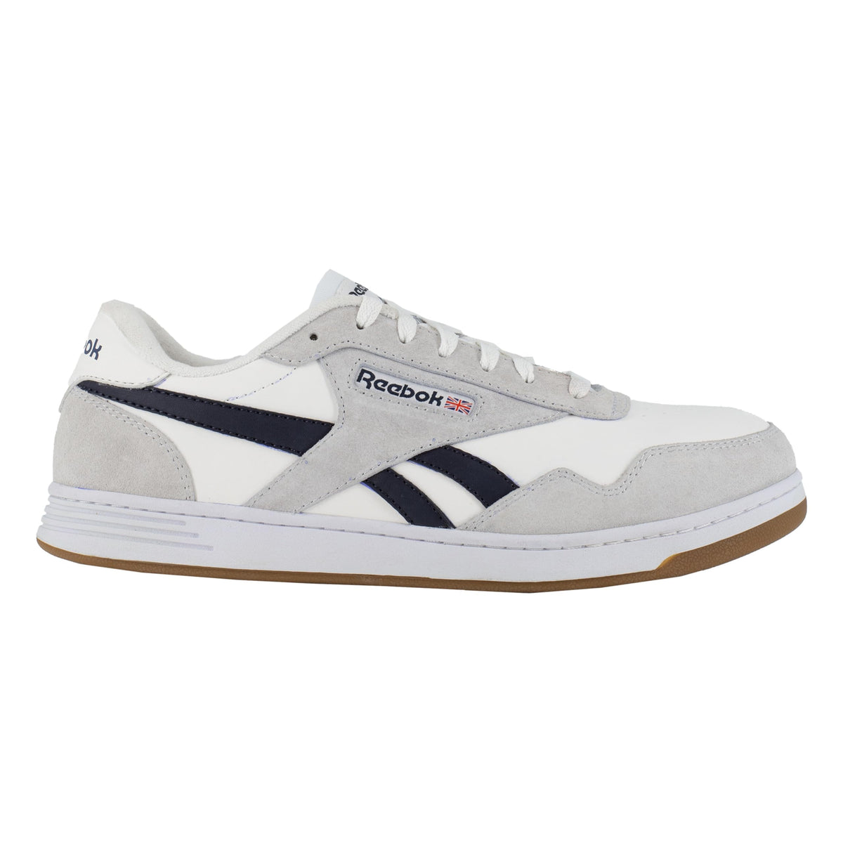 Reebok Work Men's Club MEMT Work Grey and Navy Composite Toe Shoe