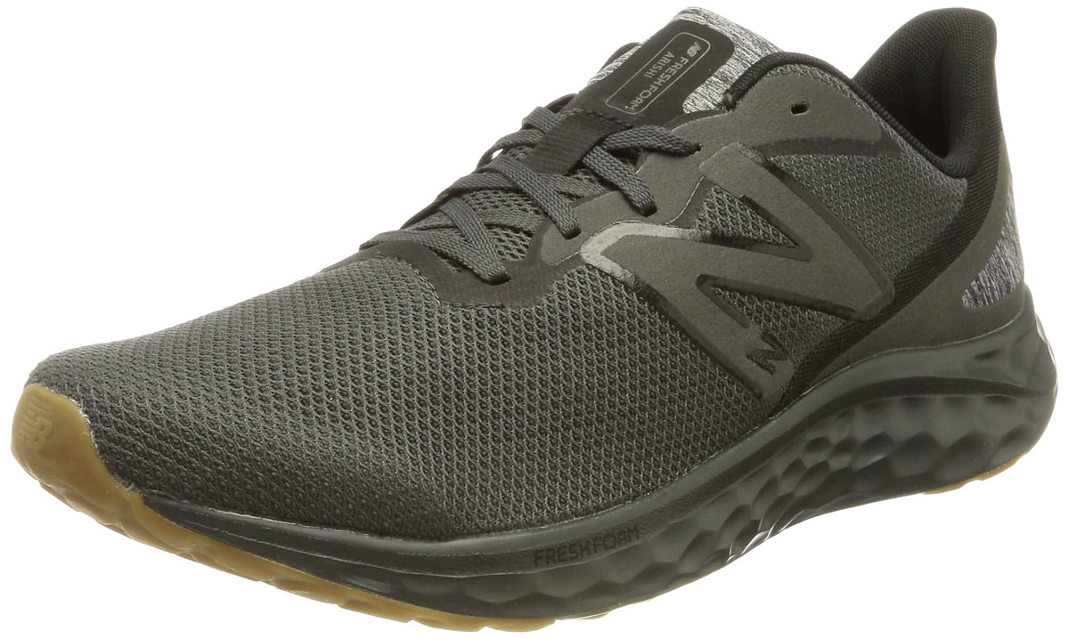 New Balance Men's Fresh Foam Arishi V4 Running Shoe 10 X-Wide Blacktop/Gum