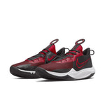 Nike Men's Precision VI Flyease Black/University Red-Gym Red (DJ7552 002) - 7.5