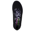 Skechers Women's Microburst One-up Sneaker 10 Wide Black