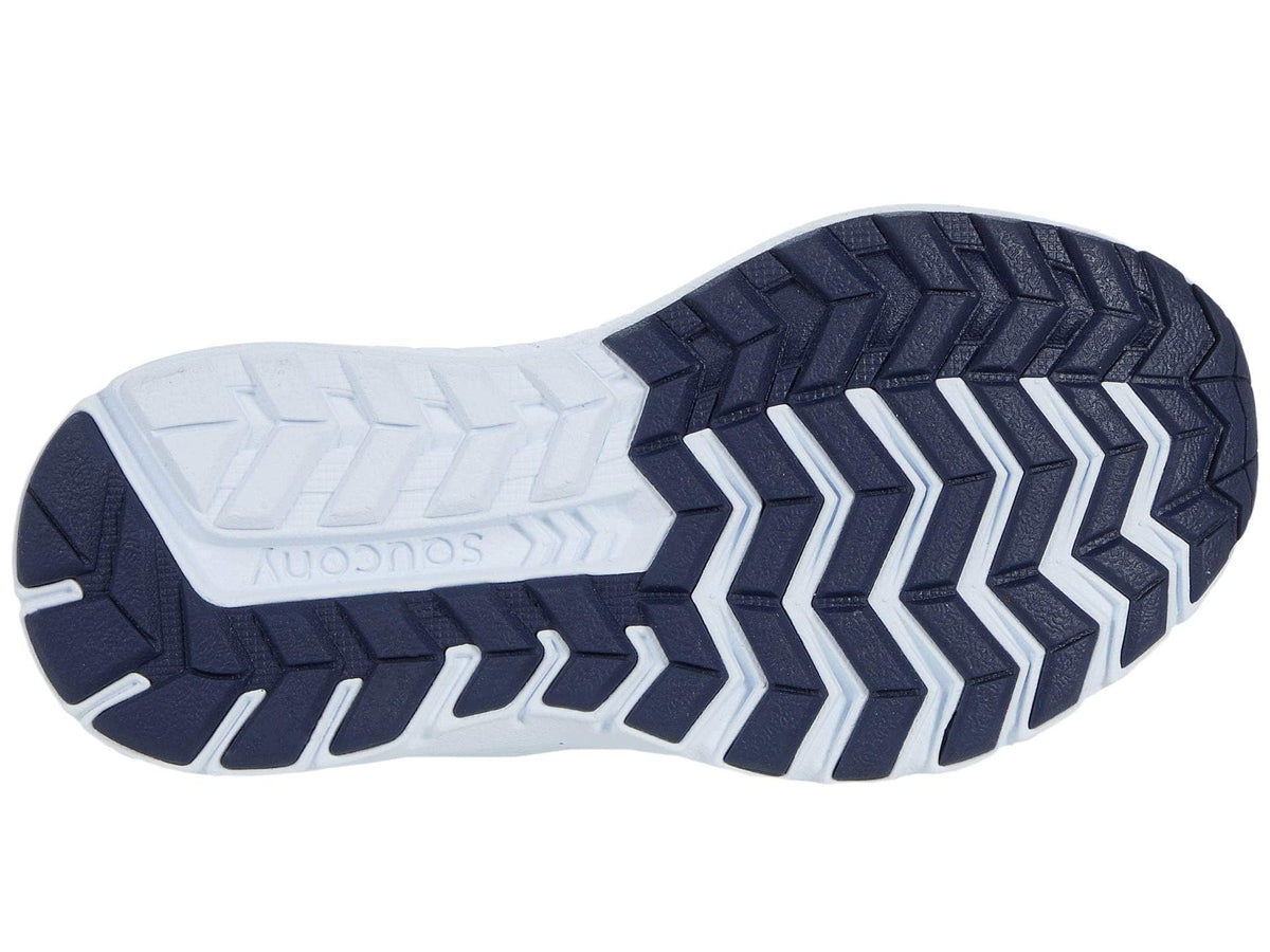 Saucony® Kids Velocer A/C Summer Shoes for Kids – Leather & Textile Upper – Cushioned Footbed (Little Kid/Big Kid) Blue/Green 1 Little Kid M