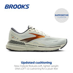 Brooks Women’s Adrenaline GTS 23 Supportive Running Shoe - Mercury/Copper/Ebony - 11.5 Medium