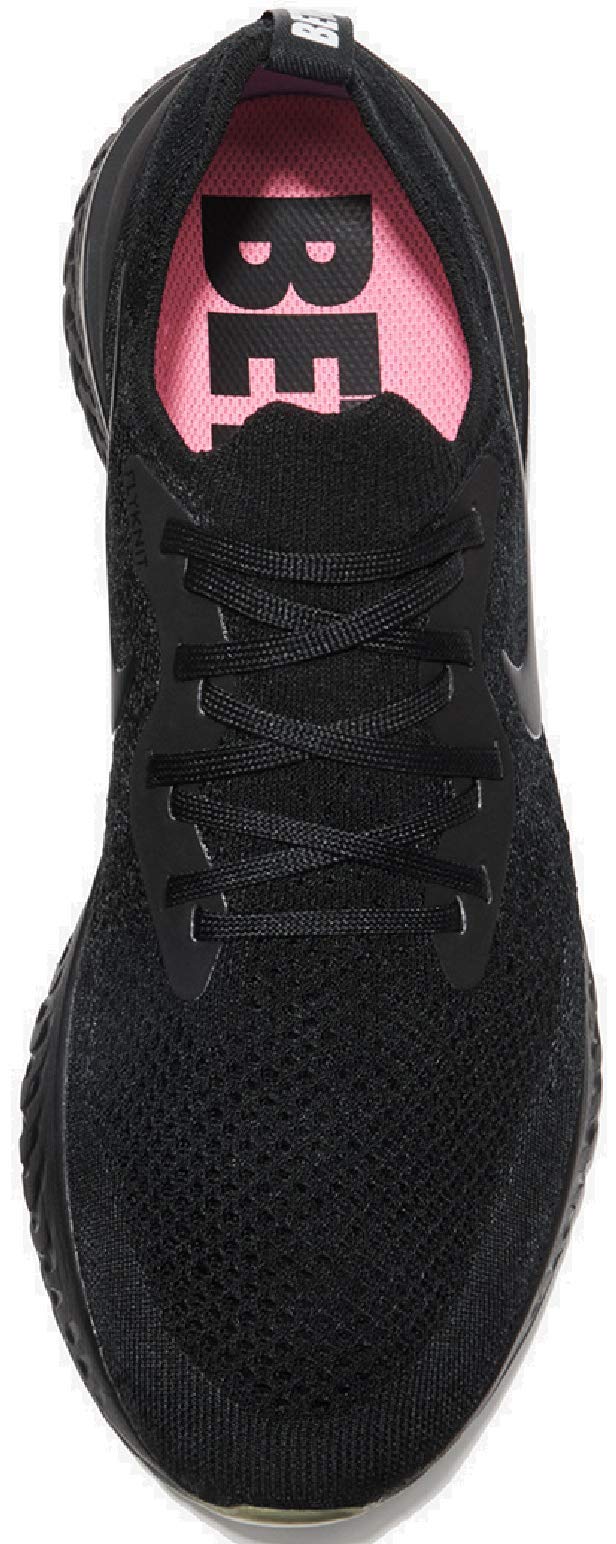 Epic React Flyknit Betrue (Black/Black-Pink Blast,10.5)