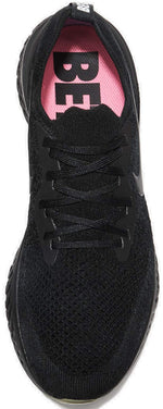 Epic React Flyknit Betrue (Black/Black-Pink Blast,10.5)