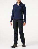 Helly Hansen Women's Daybreaker 1/2 Zip Fleece Pullover Jacket, 599 Navy, Small