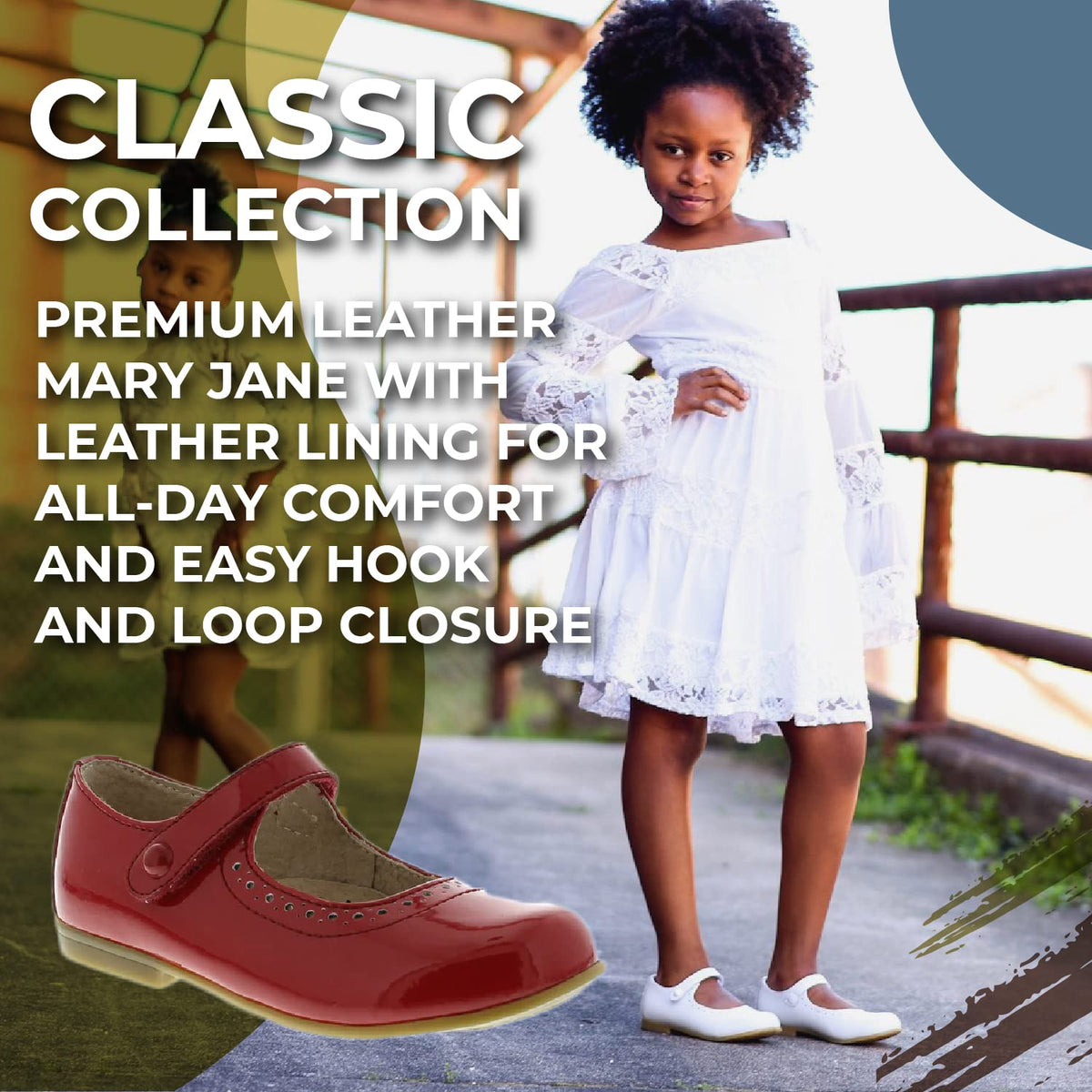 FOOTMATES Girl's Emma Dress Mary Jane Red Patent - 3112/12 Little Kid M/W