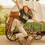 Twisted X Women's Boat Shoe Driving Moc Bomber & Clover 6.5