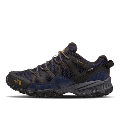 THE NORTH FACE Men's Ultra 111 Waterproof Hiking Shoes, TNF Navy/Antelope Tan, 11