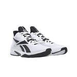 Reebok Men's Vision Mid Sneaker, White/Always Blue/Silver Metallic, 8.5