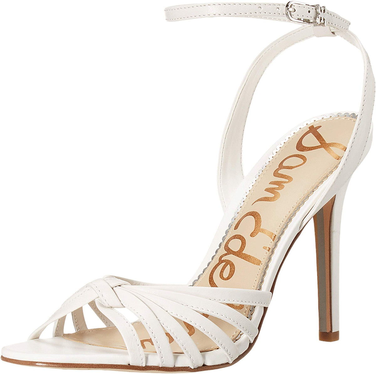 Sam Edelman Adaline Bright White Leather 5.5 M