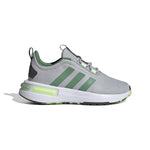adidas® Kids Racer TR23 Big Kids Running Shoes – Mesh Upper – Textile Insole and Lining – Round Toe Design Grey/Preloved Green/Grey 1 12 Little Kid M