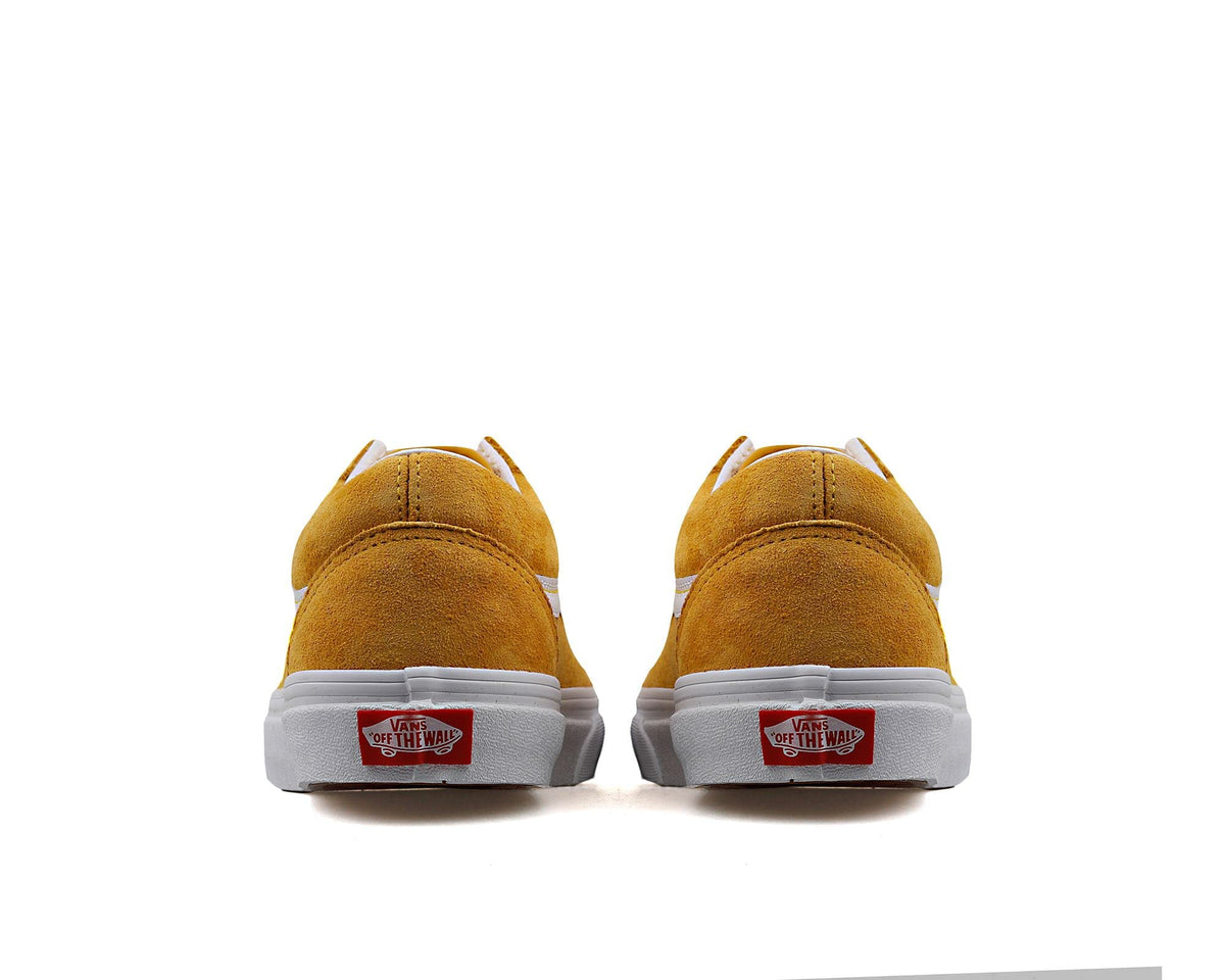 Vans Mens Old Skool Pig Suede Mango Mojito White Size 4