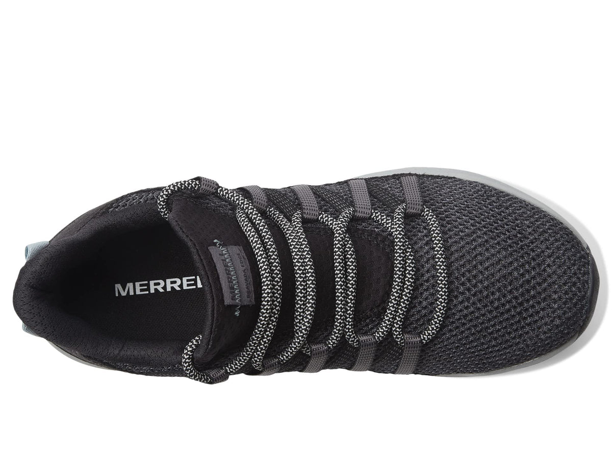 Merrell Bravada 2 Edge Sneakers for Women - Round Toe Silhouette with Lace-up Closure, Cute and Comfortable Sneakers Black 9 M