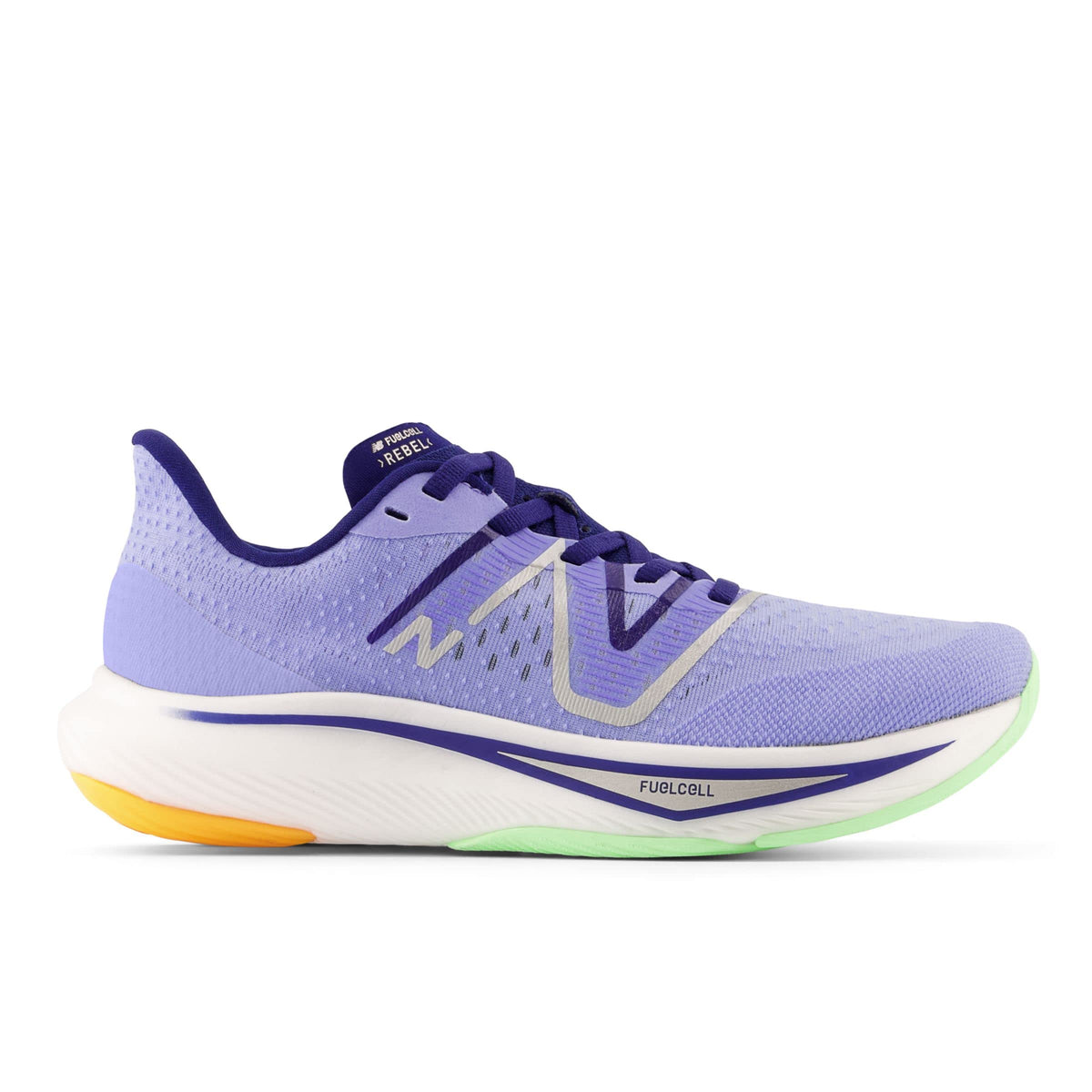 New Balance Women's FuelCell Rebel V3 Running Shoe 5 Vibrant Violet/Victory Blue/Vibrant Spring Glo