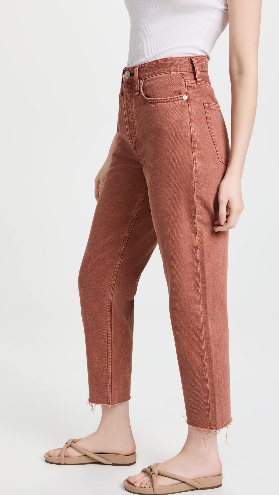 rag & bone Women's Alissa Jeans, Honey Brown, 24