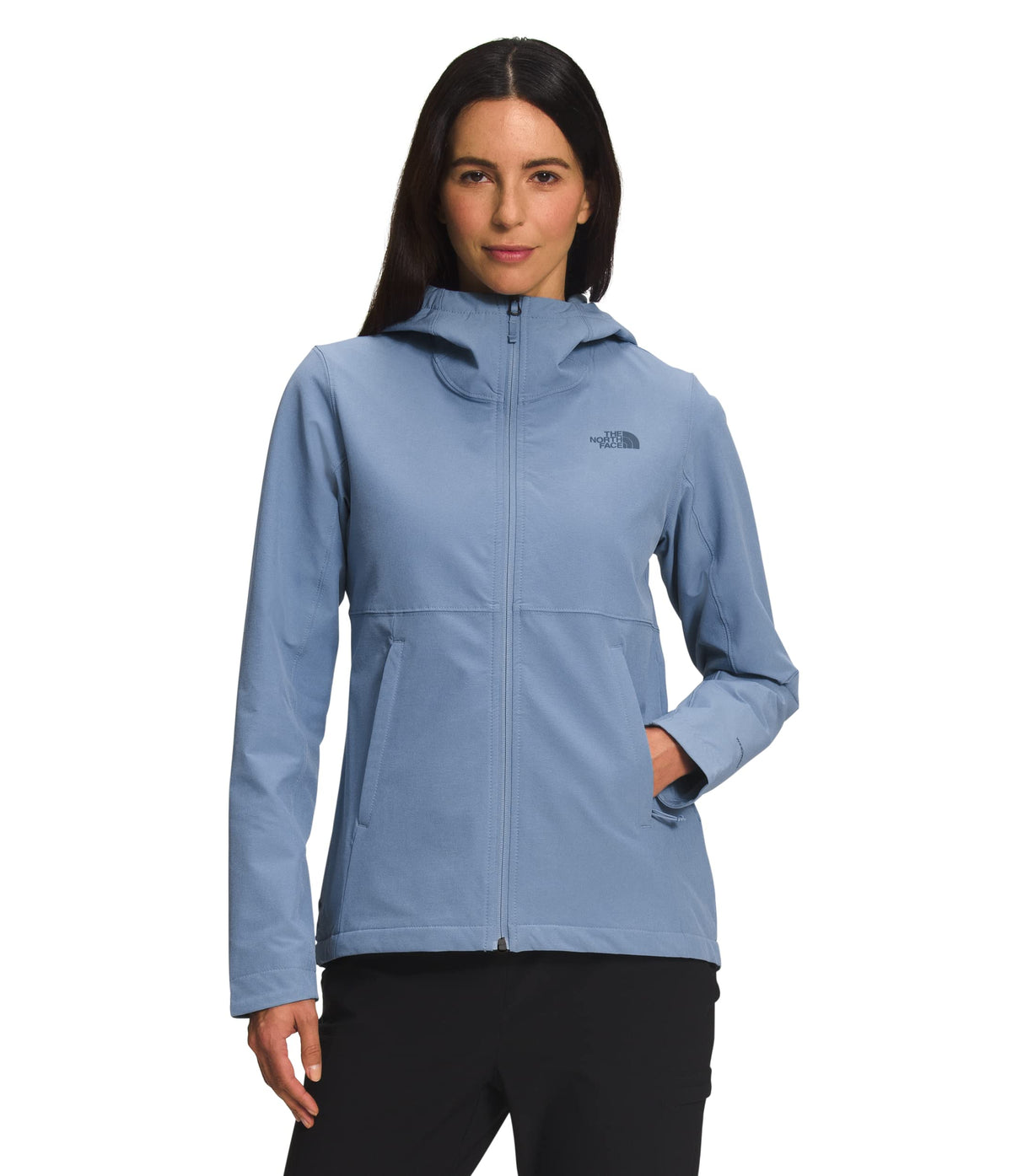 THE NORTH FACE Shelbe Raschel Hoodie Womens Jacket Folk Blue Sz M