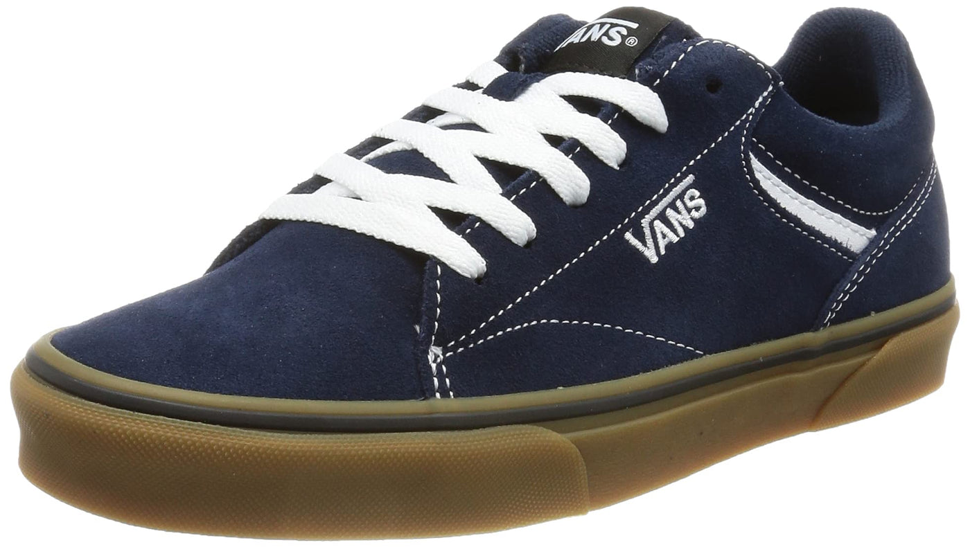 Vans Men's Sneaker, Suede Dress Blues Gum, 7