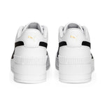 PUMA Women's Karmen Wedge Sneaker 6.5 Puma White-puma Black-gold