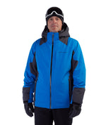 Spyder Men's Contact Insulated Ski Hooded Snow Jacket, Collegiate, Large