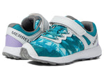 Merrell NOVA 2 Sneaker, Harbor, 4 Wide US Unisex Big_Kid