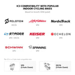 SHIMANO SH-IC300 Women's Confidence Inspiring Indoor Cycling Shoe, Green, 6-6.5 (EU 38)