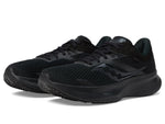 Saucony Women's Ride 16 Sneaker, Triple Black, 11.5