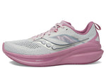 Saucony Women's Omni 22 Sneaker, Cloud/Orchid, 7.5 Wide