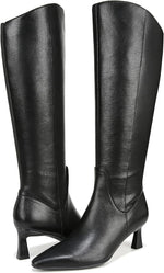 Naturalizer Womens Deesha - Wide Calf Boot Black 10 X-Wide
