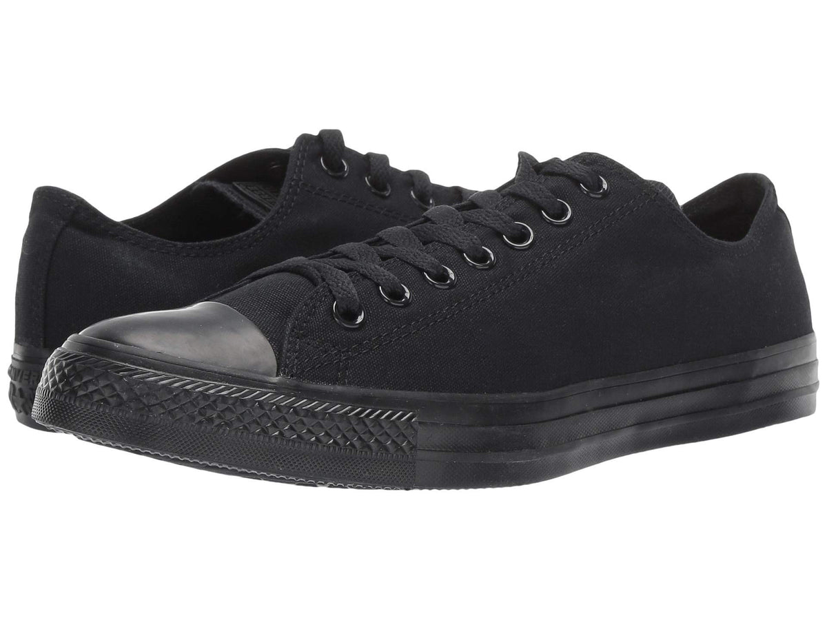 Converse Unisex Low TOP Black Mono Size 7 M US Women / 5 M US Men
