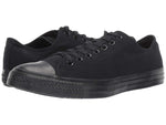 Converse Unisex Low TOP Black Mono Size 7 M US Women / 5 M US Men