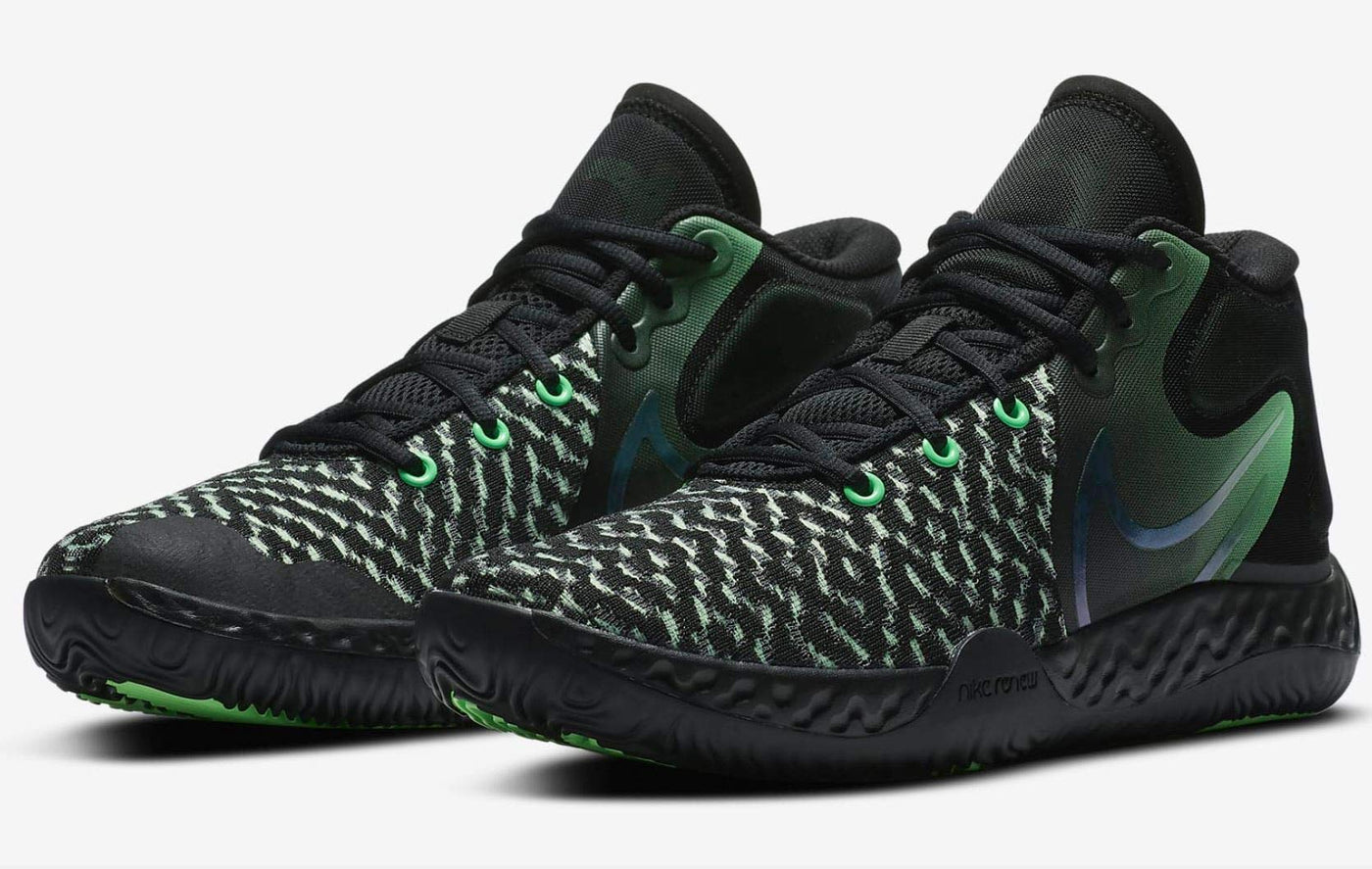 Nike Kd Trey 5 VIII Basketball Shoe Mens Ck2090-004 Size 9.5 (Black Clear Illusion Green Racer Blue, Numeric_9_Point_5)