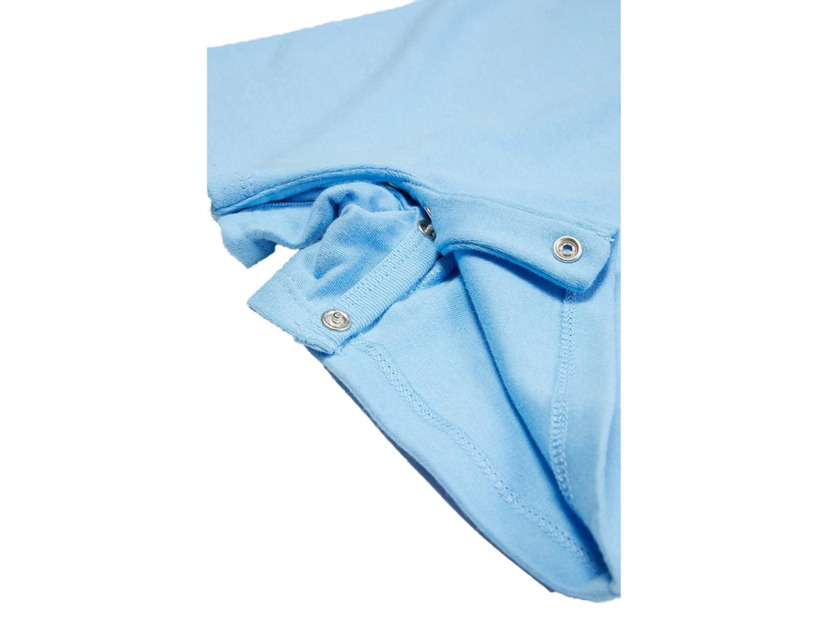 Polo Ralph Lauren Baby Boys Cotton Interlock Polo Shortall (Suffield Blue(4004)/Black, 9 Months)