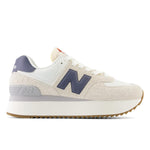 New Balance WL574+ Moonbeam/Sea Salt 12 B (M)