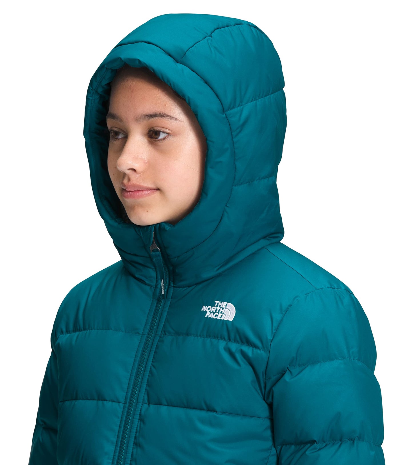 The North Face Youth Moondoggy Hoodie, Deep Lagoon, XS