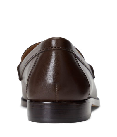 Lauren Ralph Lauren Wynnie Loafer Chestnut Brown 8.5 B (M)