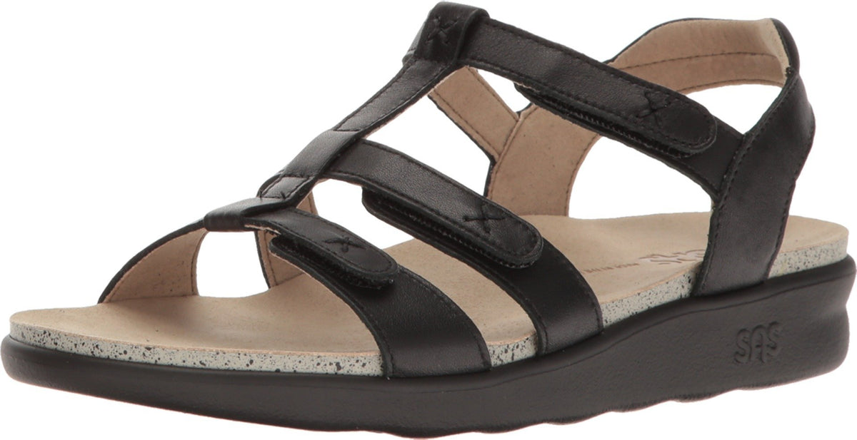 SAS Sorrento Black 8.5 W - Wide (C)