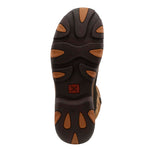 Twisted X Men's 11" Work Pull On Hiker Boot, Moc Toe Nano Toe with CellSole, Charcoal & Tan, 8.5 M