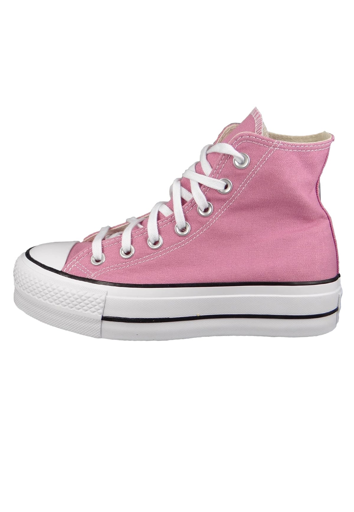 Converse Women's Stylish, Magic Flamingo Black White, 7.5