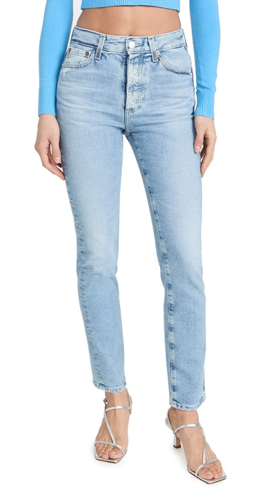 AG Adriano Goldschmied Women's Alexxis Slim Jeans, 23 Years Facade, 28