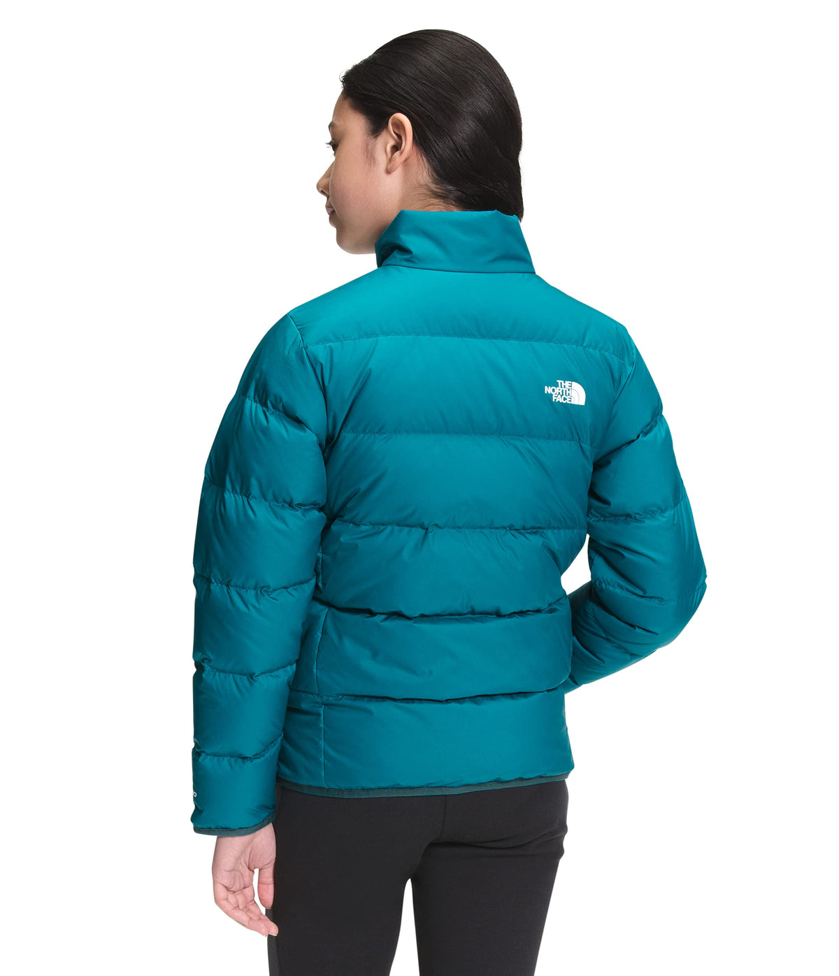 THE NORTH FACE Teen Reversible Andes Jacket, Deep Lagoon, X-Large