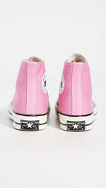 Converse Men's Chuck Taylor All Star '70s High Top Sneakers, Magic Flamingo, Pink, 9 Medium US