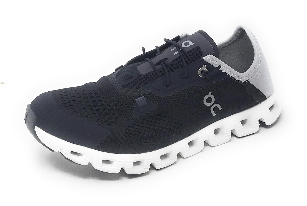 On Womens Cloud 5 Coast Textile Synthetic Black Shadow Trainers 11 US