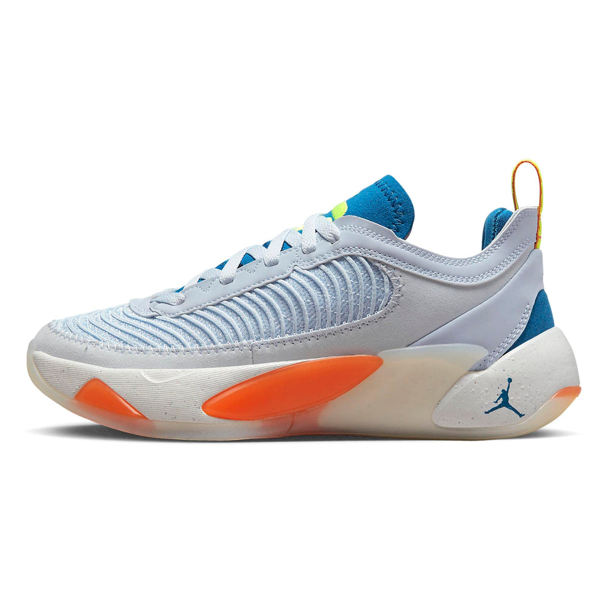 Jordan Boy's Luka 1 Next Nature (Big Kid) Football Grey/Volt/Dark Marina Blue/Sail 6.5 Big Kid M
