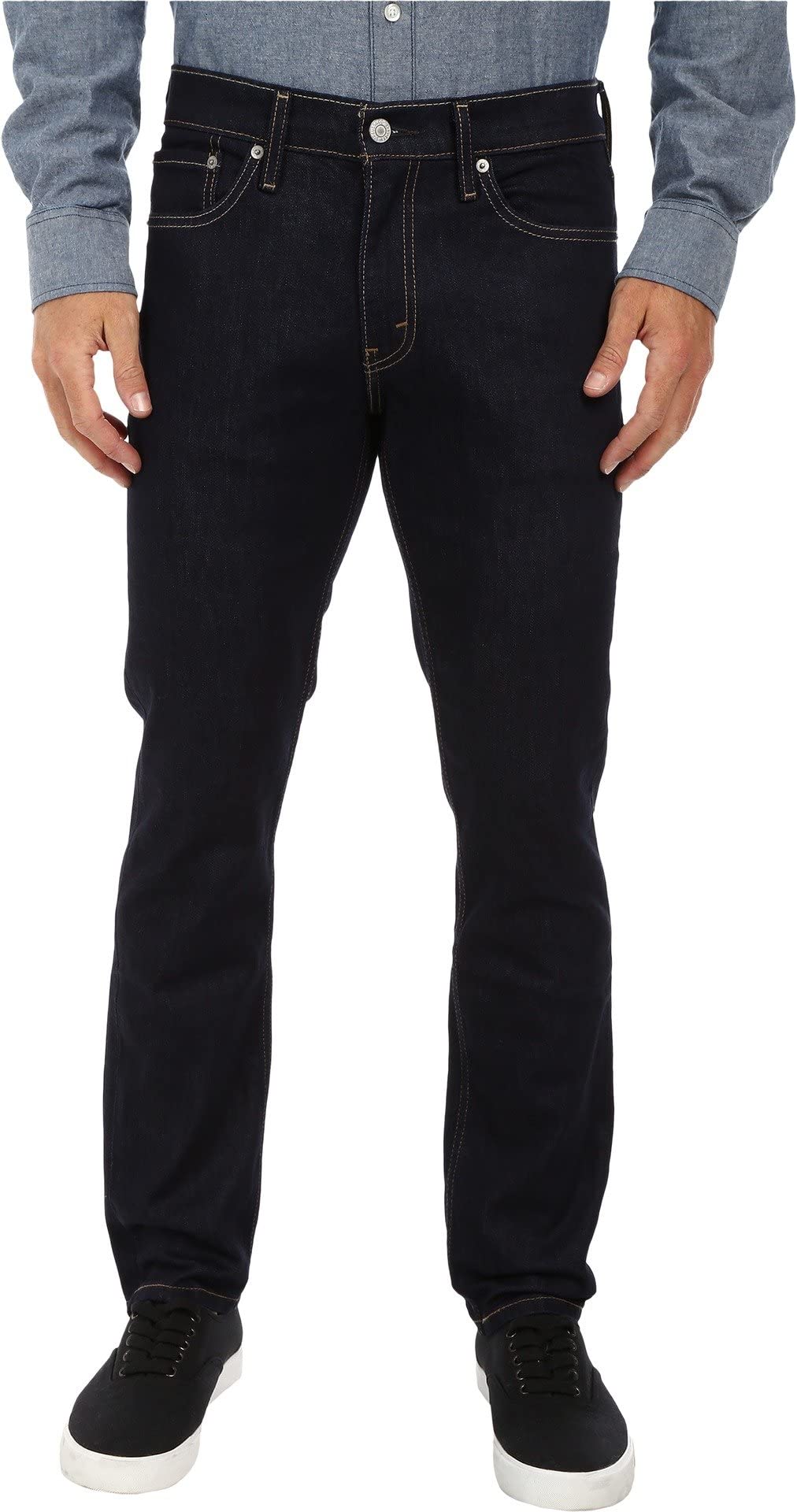 Levi's Men's 511 Slim Fit Jeans (Also Available in Big & Tall), (New) Dark Hollow-Stretch, 36W x 34L