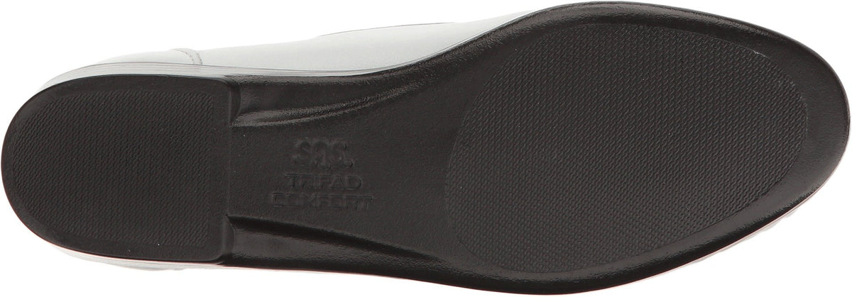 SAS, Womens, Metro Comfort Bit Loafer, Pearl White, 5, W - Wide (C)